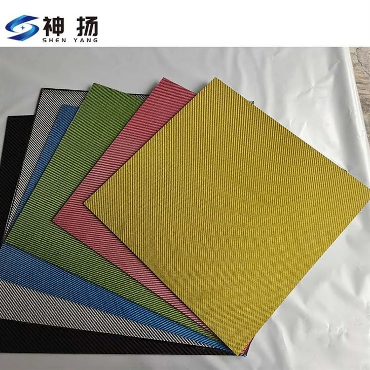 Colorful Carbon Fiber plate odm