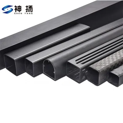 Neliömäinen hiilikuituputki